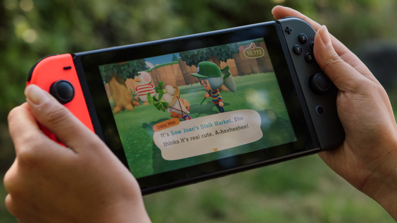 Animal Crossing on the Nintendo Switch