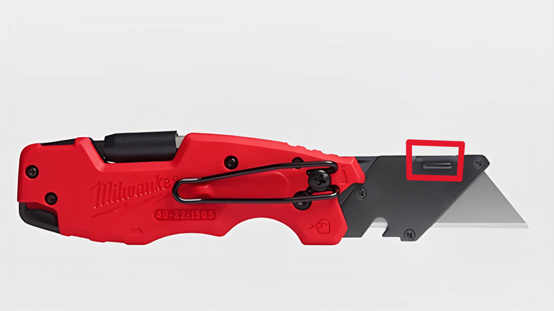 Highlighted the push button on 1505