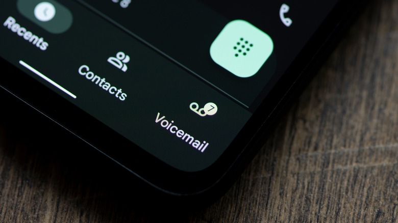 Voicemail icon on Android