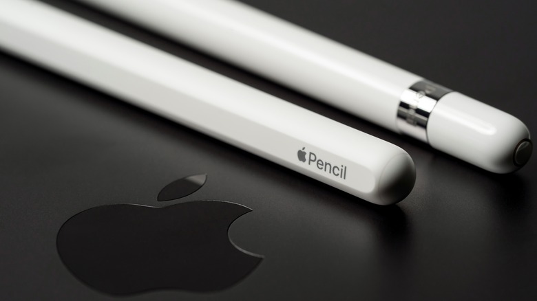 Person holding Apple Pencil