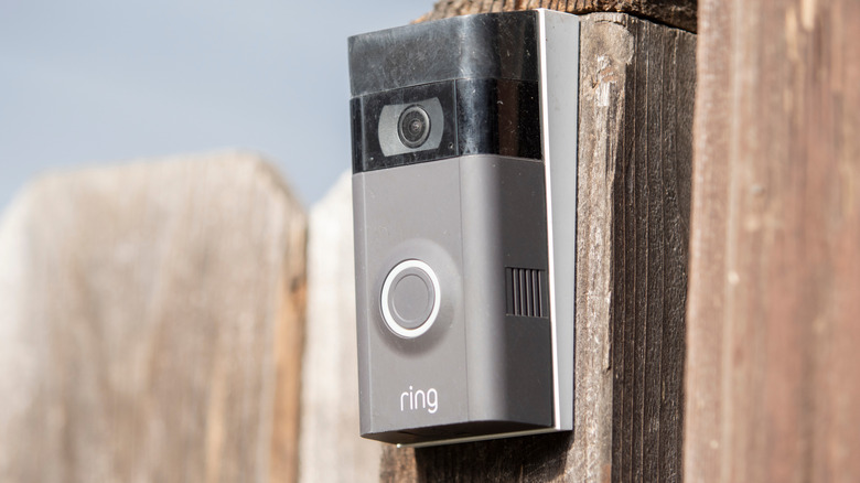 Ring video doorbell