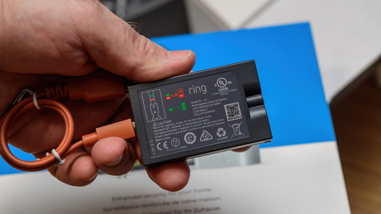 Ring doorbell battery
