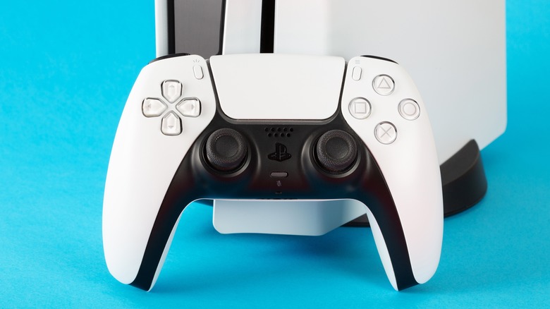 Sony PS5 and DualSense controller