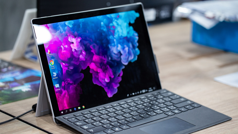 Microsoft Surface store display