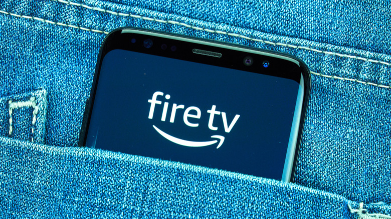 Fire TV app logo on Samsung S8