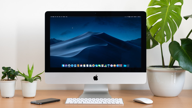 iMac desktop