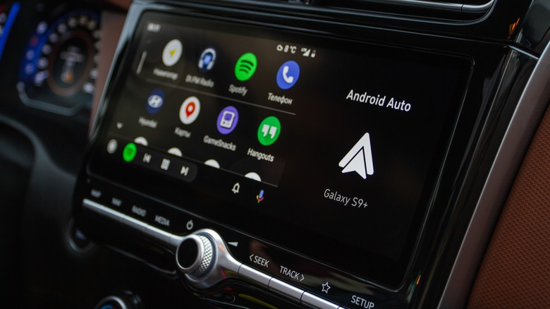 Android Auto widgets