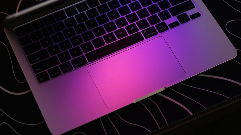 MacBook Air trackpad
