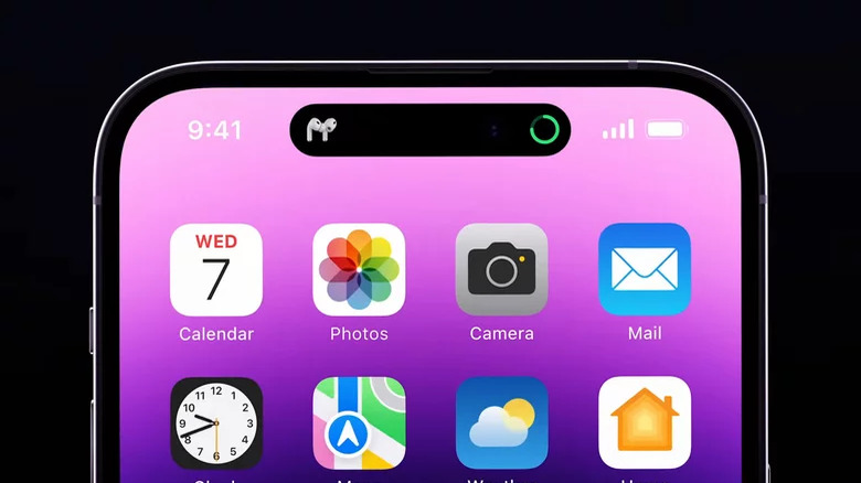 iPhone 14 Pro Dyanmic Island cutout
