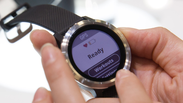 Relógio Garmin pronto