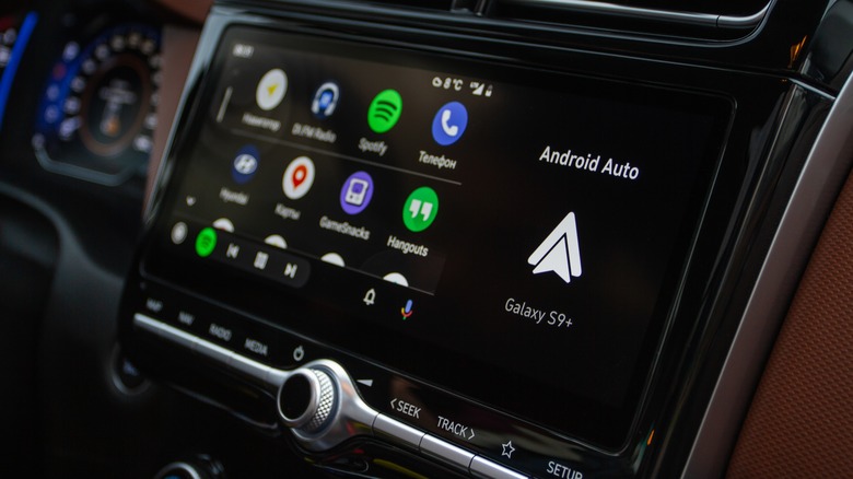 Car Screen featuring Android Auto