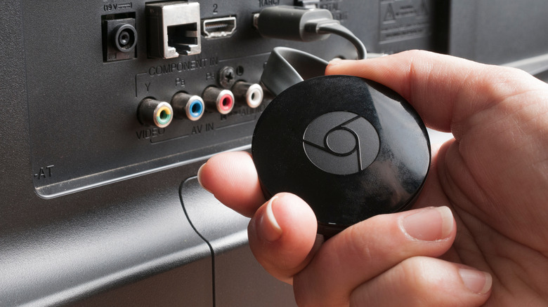 chromecast connected to tv