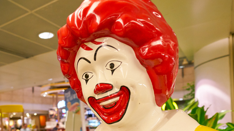 Ronald McDonald statue