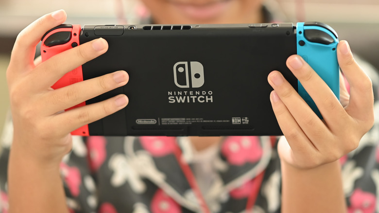 Playing games on the Nintendo Switch