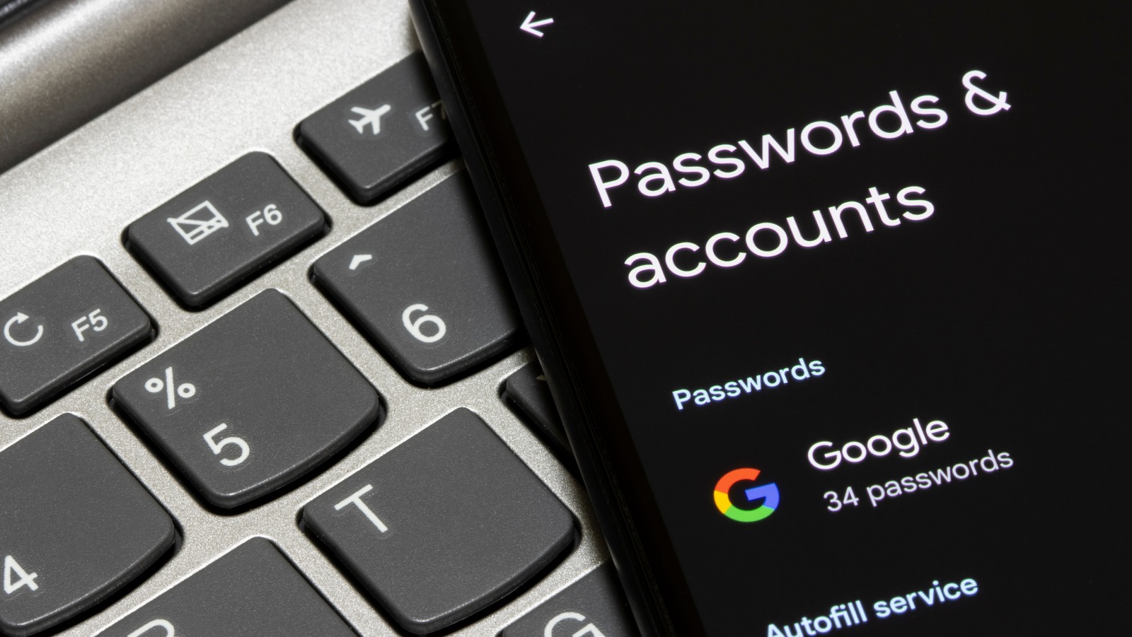 How to find saved passwords on your android phone