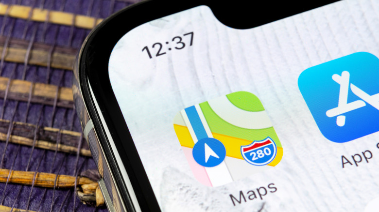 Apple Maps icon iphone