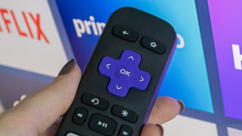 Roku remote menu