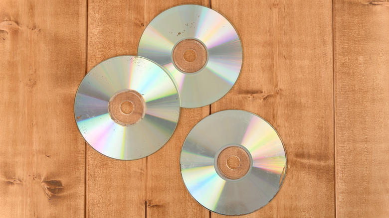 Damaged optical discs