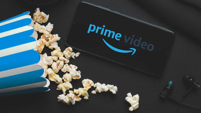 Phone with Prime Video