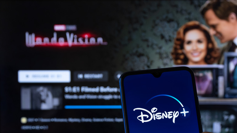 Disney Plus on TV and phone