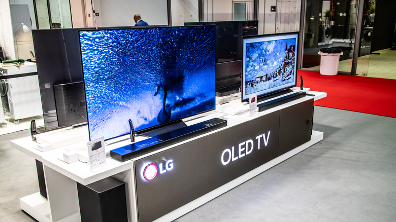 LG OLED displays