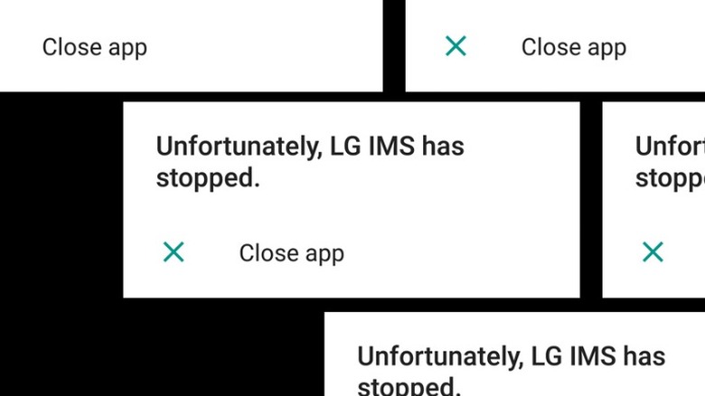 LG IMS error