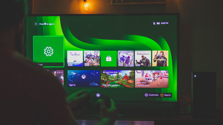 Xbox Series X settings