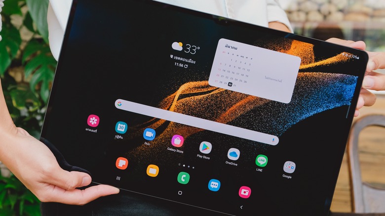 Android enabled tablet