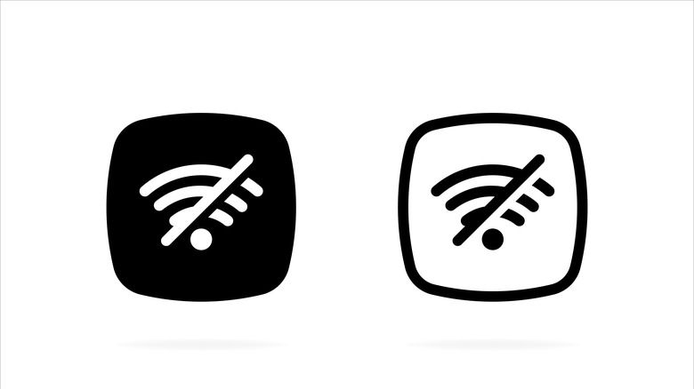 no WiFi icons
