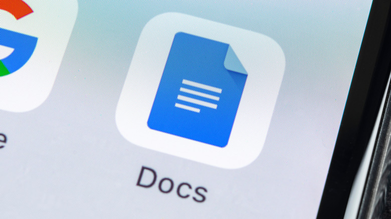 Google Docs app