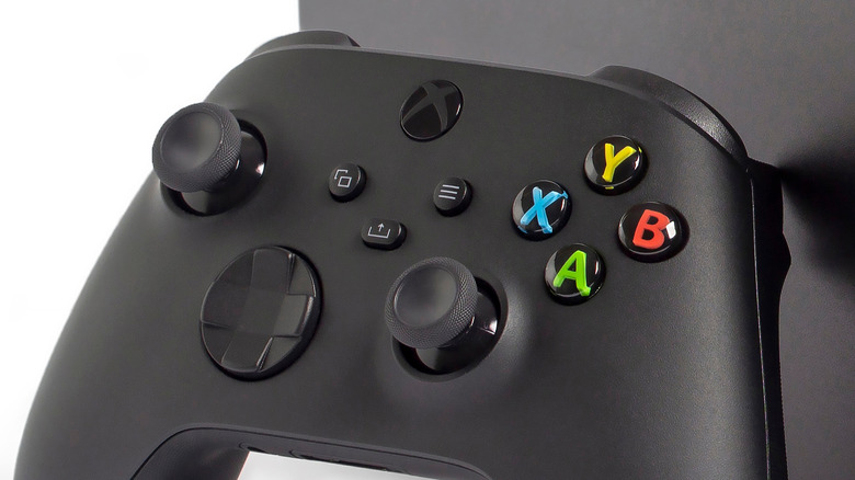 Xbox Series X black controller