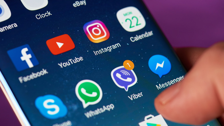Android apps home screen