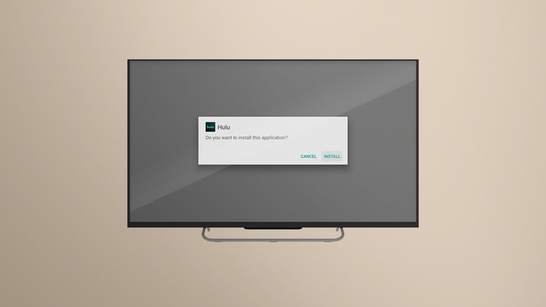 Android TV app installation