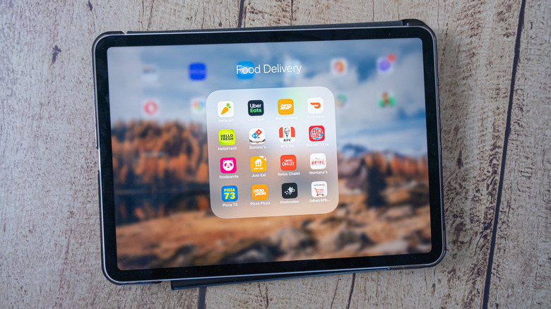 Apps on an iPad