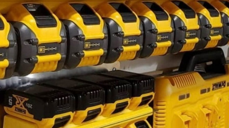 Dewalt battery storage system