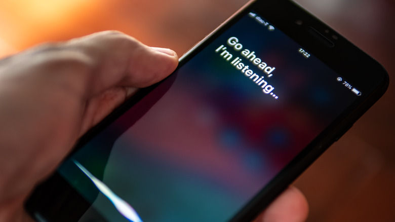 iPhone Siri listening