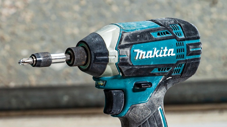 A Makita drill
