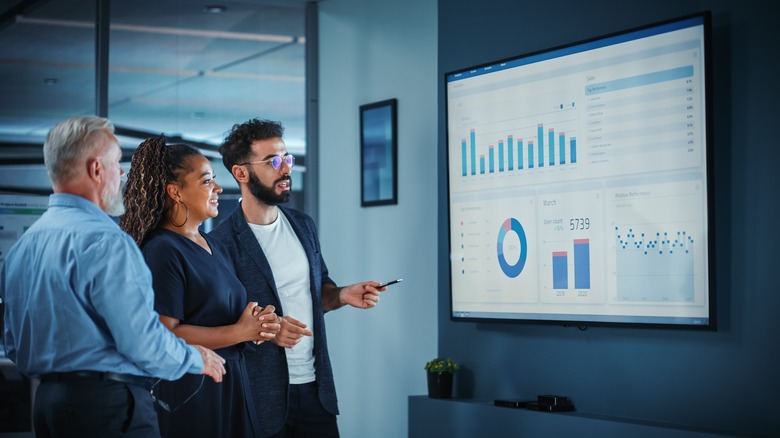 presentation with graphs