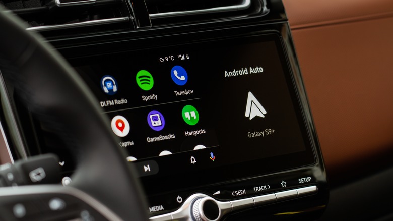 android auto display