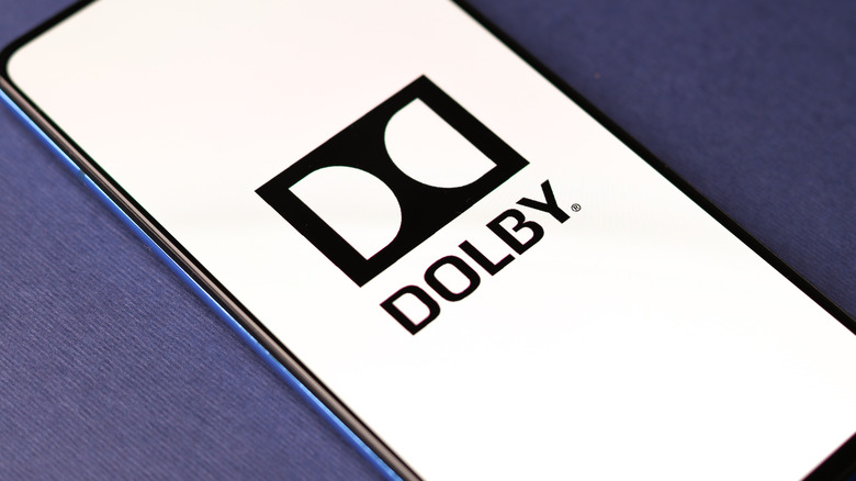 dolby vision logo on phone