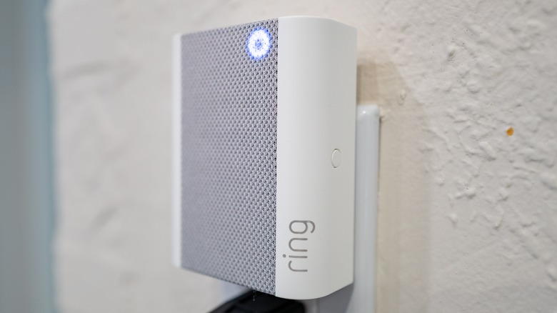 Ring chime device plugged in