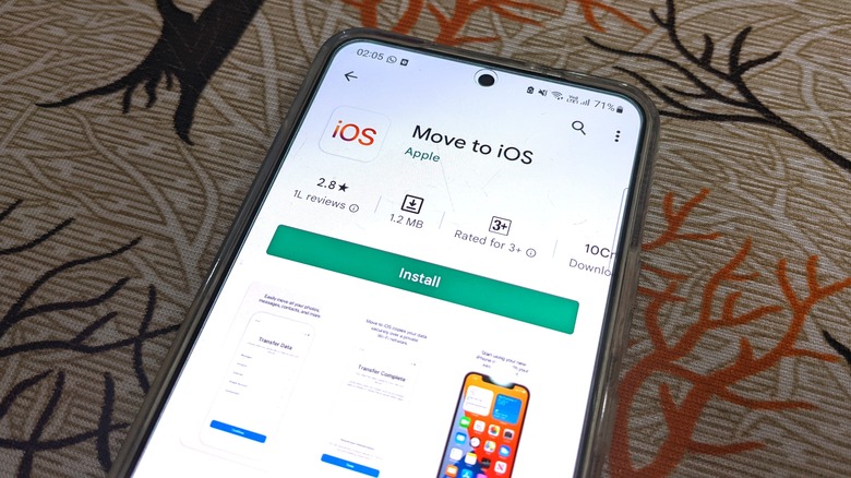 Move to iOS app on Android
