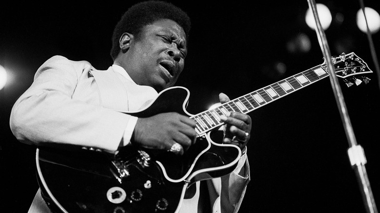 B.B. King playing Lucille