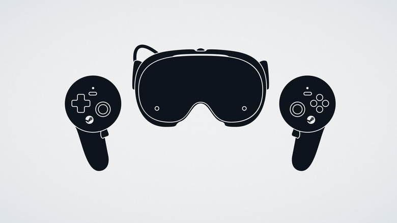 Steam Frame Graphical representation on White Background