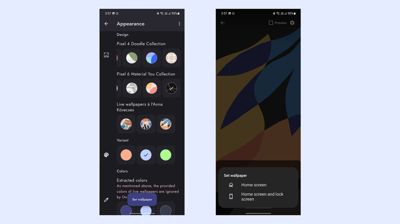 3D Parallax live wallpaper for Android