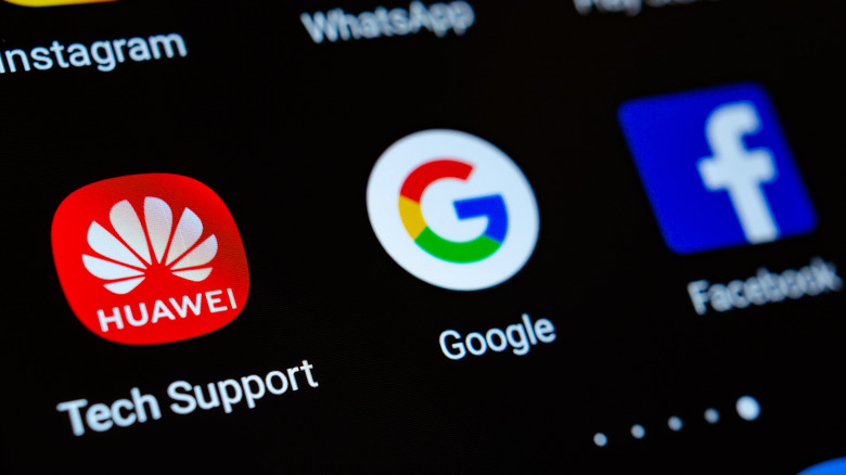 Google app icon on Android