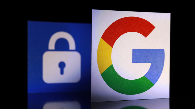 Google app and security icons