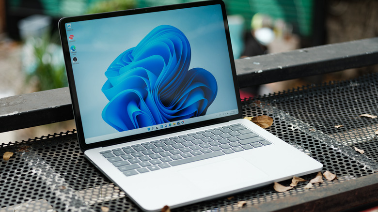 laptop running windows 11