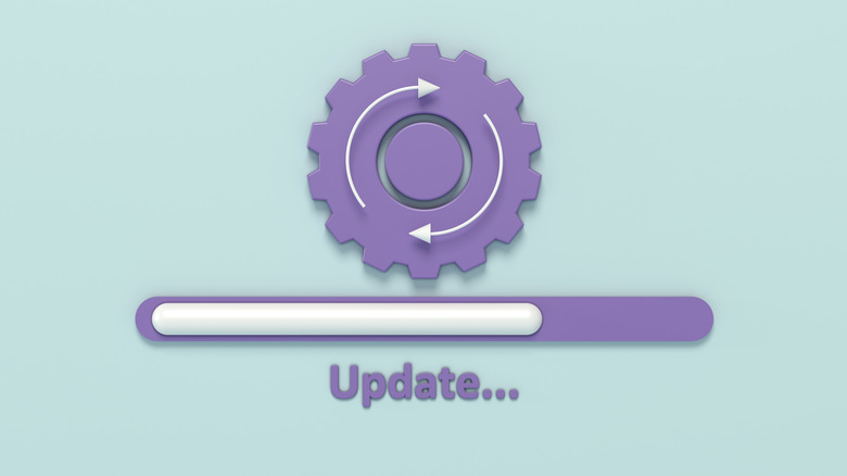 technology update symbol