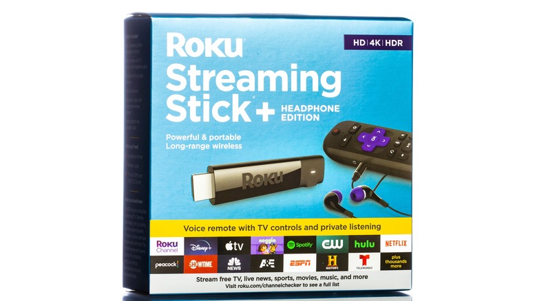 Caixa de bastão de streaming Roku